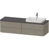 Image de Duravit - Happy D.2 Plus Meuble Sous-lavabo Pour Console Murale,
