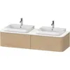 Image de Duravit - Happy D.2 Plus Meuble Sous-lavabo Pour Console Murale,