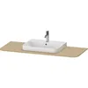 Image de Duravit - Happy D.2 Plus Console Hp031k, 1300x550 Mm, 1 Découpe Au