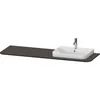Image de Duravit - Happy D.2 Plus Console Hp031h, 1600x550 Mm, 1 Découpe À