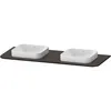 Image de Duravit - Happy D.2 Plus Console Hp032k, 1300x550 Mm, 2 Découpes,