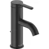 Image de Duravit C.1 Mitigeur monocommande de lavabo S - Noir mat - avec vidage - C11010001046
