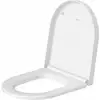 Image de Duravit - Me By Starck Abattant Wc Blanc Brillant Mat 374x438x51 Mm - 0020192600