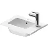Image de Duravit ME by Starck Meubles lave-mains, 1 trou de coulée, avec trop-plein, avec table à trous, 430 mm, 0723433200