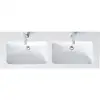 Image de Duravit - Me By Starck Furniture Double Lavabo, 2x1 Trous De