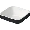 Image de Duravit - Happy D.2 Plus Évier À Poser, 400x400 Mm, Rectifié, Sans