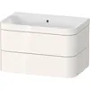 Image de Duravit Happy D.2 Plus c-bonded Set suspendu, 775x490mm, 2 tiroirs, sans trou pour robinetterie, HP4637N2222