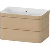 Image de Duravit Happy D.2 Plus c-bonded Set suspendu, 775x490mm, 2 tiroirs, sans trou pour robinetterie, HP4637N7171
