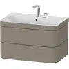 Image de Duravit Happy D.2 Plus C-bonded Set Suspendu, 775x490mm, 2