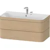 Image de Duravit Happy D.2 Plus C-bonded Set Suspendu, 975x490mm, 2