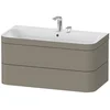 Image de Duravit Happy D.2 Plus C-bonded Set Suspendu, 975x490mm, 2