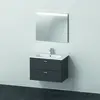 Image de Ensemble de meubles de salle de bains XBASE 830mm, avec miroir GOOD graphite mat graphite mat