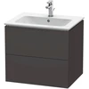 Image de Duravit L-cube Bâti-support Lavabo Suspendu, 2 Tiroirs,