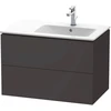 Image de Duravit L-cube Meuble Sous-lavabo Suspendu, 2 Tiroirs, Vasque À