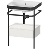 Image de Duravit Happy D.2 Plus C-bonded Set Avec Console Métallique Et