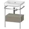 Image de Duravit Hp4840n9292 Console Métallique Sur Pied Hd2 Plus