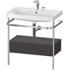 Image de Duravit Hp4842e8080 Console Métallique Sur Pied Hd2 Plus
