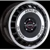 Image de Jante en aluminium RONAL R50 AERO, 16 pouces, 16"x7,5", 4x100, déport 38, diamètre de moyeu 68,0 mm, finition noire avec polissage avant