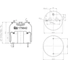 Image de Soufflet de ressort, suspension pneumatique FEBI 175642
