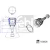 Image de Rotule De Suspension Febi Bilstein 183628 Hyundai 54530-c8500