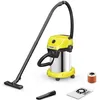 Image de Aspirateur KARCHER 16281410 - Eau et poussière - 1000 W - Cuve inox 19 L - Verrouillage Pull & Push - Roues 360° - Fonction soufflerie - Intérieur/extérieur - Neuf