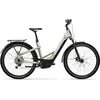 Image de Vélo électrique YAKUN X10 LOW, batterie 800 Wh, 10 vitesses Shimano Deore, cadre à enjambement bas - Ivoire Gr...