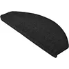 Image de Beautissu - Tapis De Marche D'Escalier Prostair, En Pack De 15 Anthrazit, 65 X 25 X 4 Cm