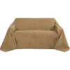 Image de Beautissu - Romantica Couverture - Plaid Marron Clair, 280x210x1 Cm