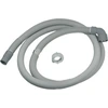 Image de Tuyau de vidange Tuyau de pompage 2,2m Lave-vaisselle Electrolux AEG 4055367462 Embout coudé/droit 30/20mm de diamètre Progress Zanker jsi jsl f li lv pi