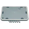 Image de Bosch 00646776 Trappe d'entretien Trappe avec 6 vis Porte de service Kit de réparation pour sèche-linge