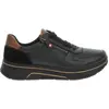 Image de Ara SAPPORO 3.0 : Chaussures de sport pour femmes, modèle lacé, couleur noire, conçues pour accueillir des semelles intérieures amovibles