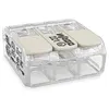 Image de Wago - 221-483 Borne De Raccordement Flexible: 0.20-4 Mm² Rigide: 0.20-4 Mm² Nombre De Pôles: 3 1 Pc(s) Transparent, Blanc Q201242