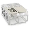Image de Wago - 221-482 Borne De Raccordement Flexible: 0.20-4 Mm² Rigide: 0.20-4 Mm² Nombre De Pôles: 2 1 Pc(s) Transparent, Blanc Q201202