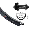 Image de Rodi BlackRock 559-21 AV avant XLC Evo 100/9 mm roue à blocage rapide QR 6 trous noir (26)