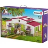 Image de Schleich Centre équestre avec cavalière et chevaux ; 42344
