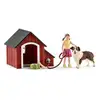 Image de Schleich Figurine 42376 - Animal de la ferme - Niche - Neuf