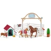 Image de Schleich Horse Club Chevaux invités de Hannah avec la chienne Ruby, 42458