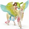 Image de SCHLEICH - Figurine 70566 Feensurah avec pégase scintillant
