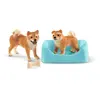 Image de Schleich Mère Shiba Inu et chiots, 42479