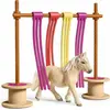 Image de Schleich Rideau battant Pony, 42484