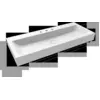 Image de KALDEWEI CONO lavabo mural 3091 1200x500x120 mm, 902706033001