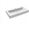 Image de Kaldewei 902606013711 Lavabo Mural Cono, M.3090 Sans Trop-plein 900x500