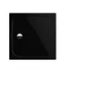 Image de Receveur De Douche Cayonoplan 900 X 900 X 18,5 Wt-flat, As, Noir