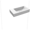 Image de Kaldewei 908006013711 Lavabo Mural Cono, M.3073 Sans Trop-plein 550x300