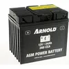 Image de Batterie AZ104/AGM 12-24 pour tracteur tondeuse - +terminal gauche