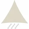 Image de Amanka - Upf50+ Voile D'Ombrage Uv - 7x7x7 M Polyester Triangle Protection Solaire