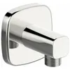 Image de Hansa - Living Coude De Raccordement Mural, Soft Edge, Chrome,