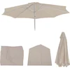 Image de Housse de rechange pour parasol N19, housse de parasol de rechange, Ø 3m tissu/textile ~ crème