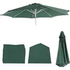 Image de Housse de rechange pour parasol N19, housse de parasol de rechange, Ø 3m tissu/textile ~ vert