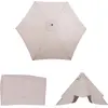 Image de Housse de rechange pour parasol Florida, housse de rechange pour parasol, Ø 3m polyester 6 baleines ~ crème